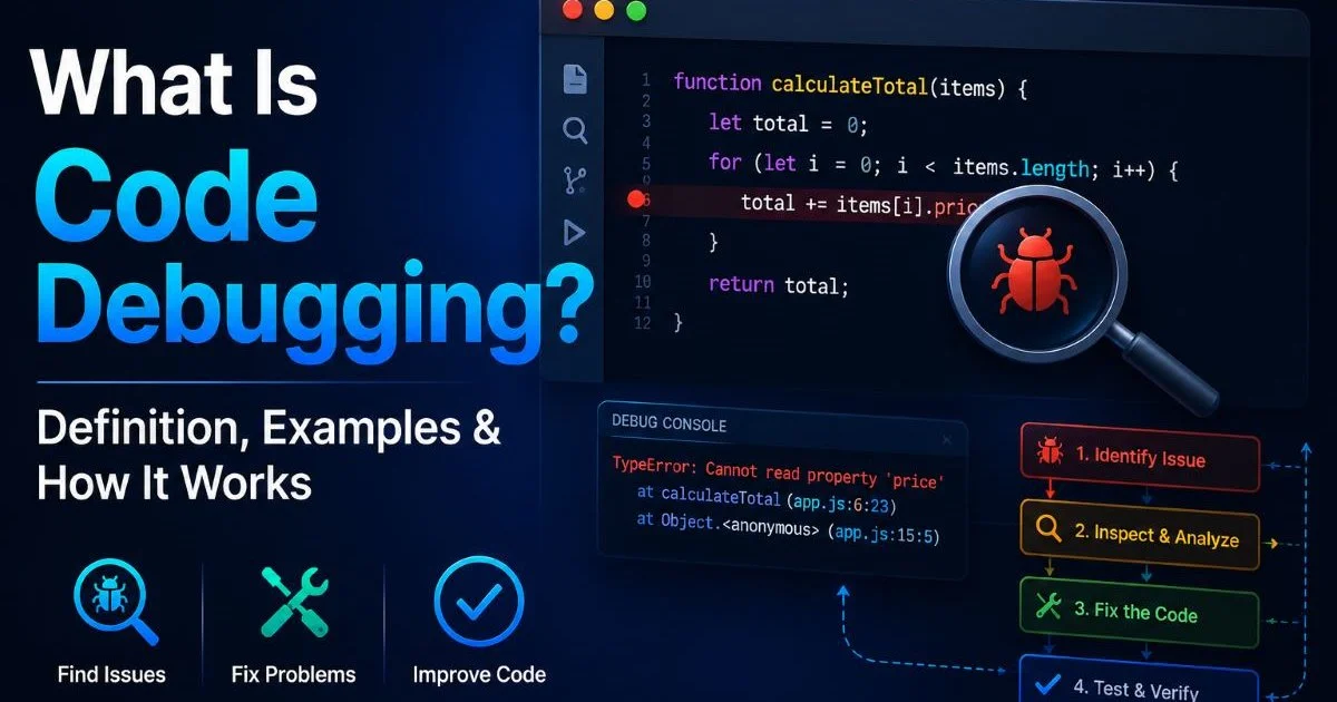 What Is Code Debugging? Definition, Examples & How It Works
